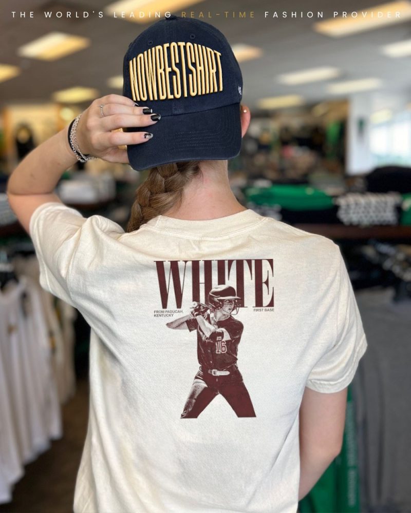 Annie White Western Kentucky University Softball First Base Paducah Shirt - Image 2