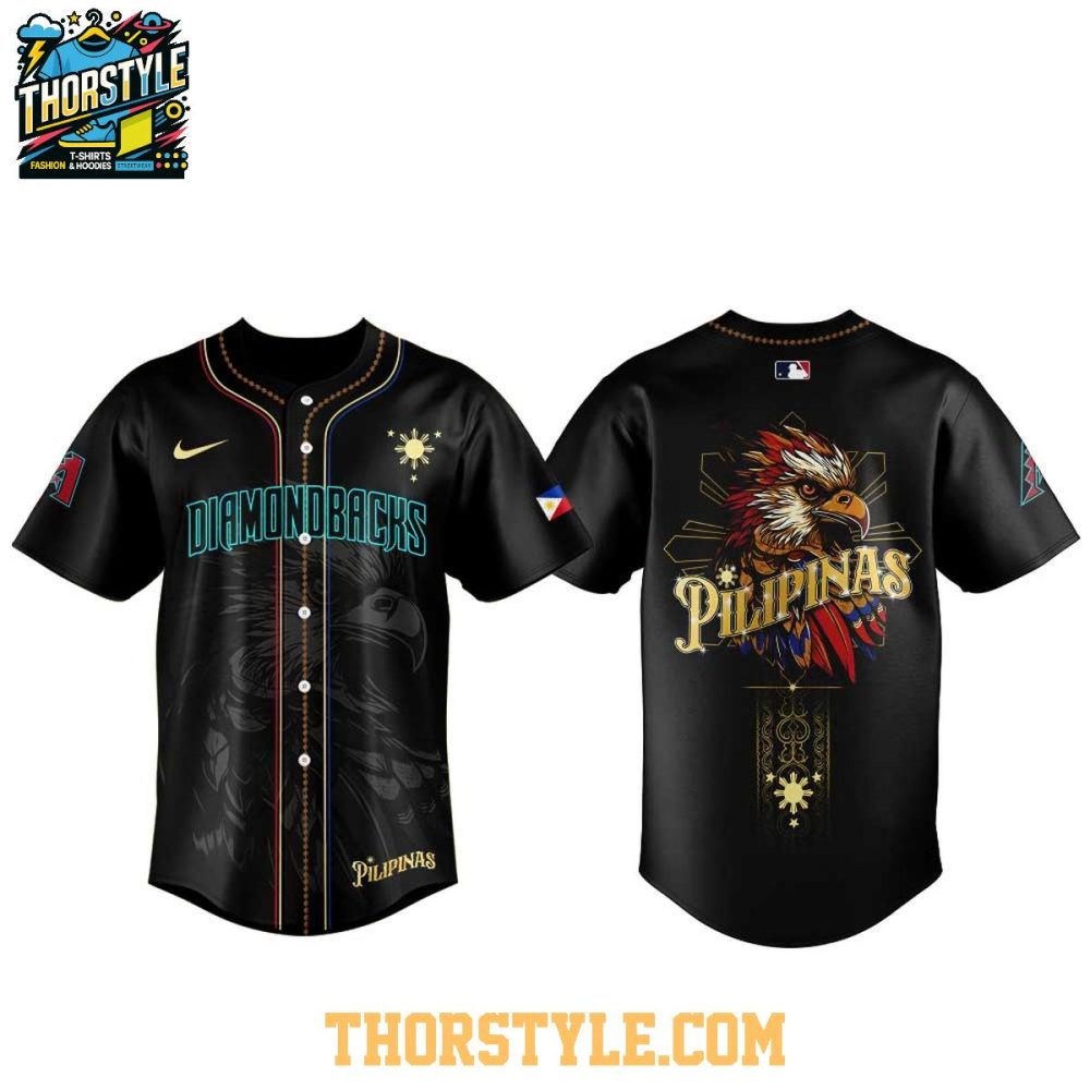Arizona Diamondbacks Filipino American Heritage 2026 Night Baseball Jersey - Image 2