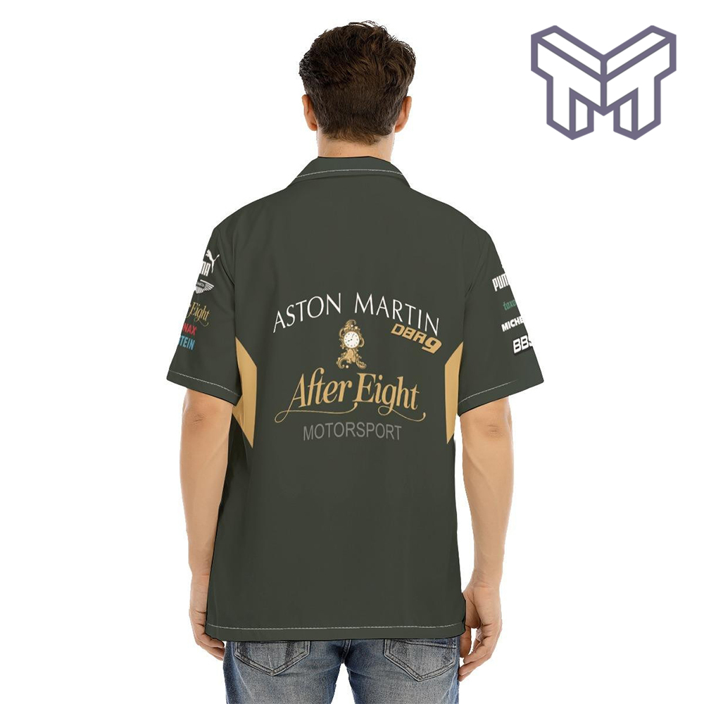 Aston Martin Racing After Eight Apparel, Aston Martin Custom Hawaiian Shirt - Image 3