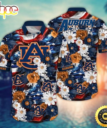 Auburn Tigers Ncaa1 Hawaii Shirt Independence Day