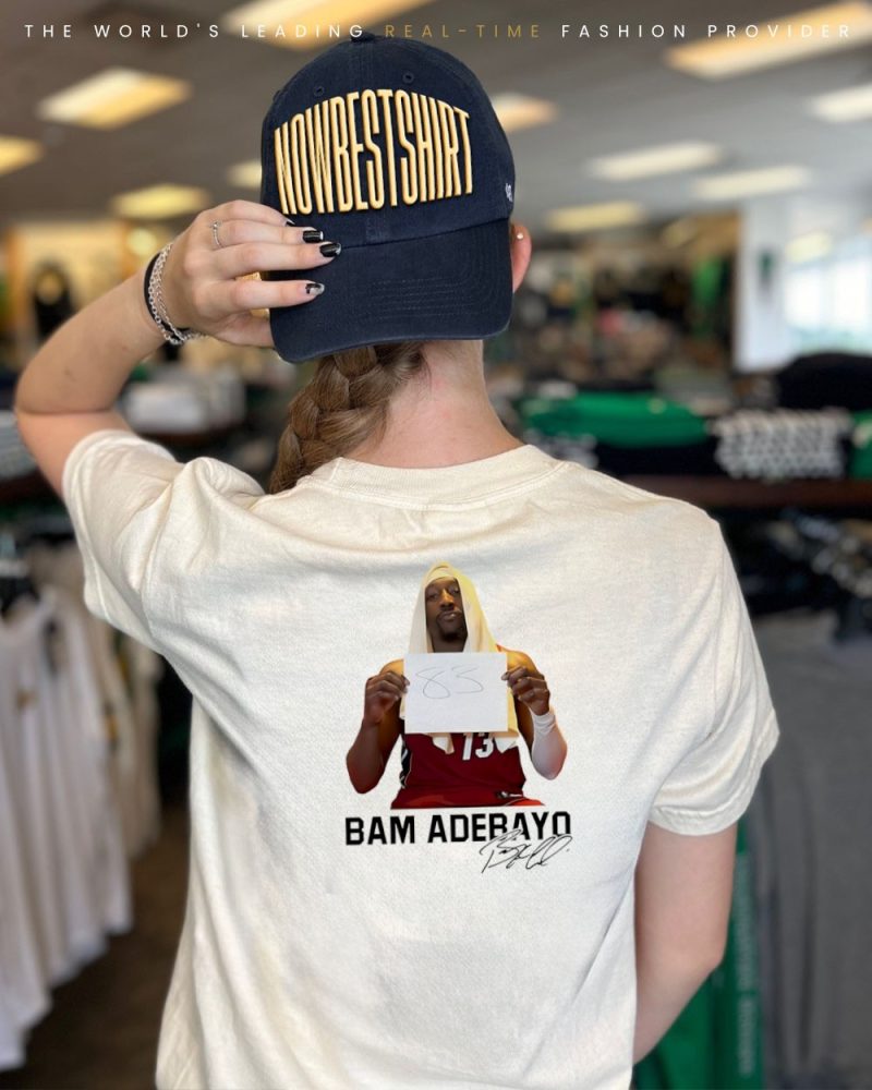 Bam Adebayo Drops 83 Points The Second Most Points Signature Shirt - Image 2