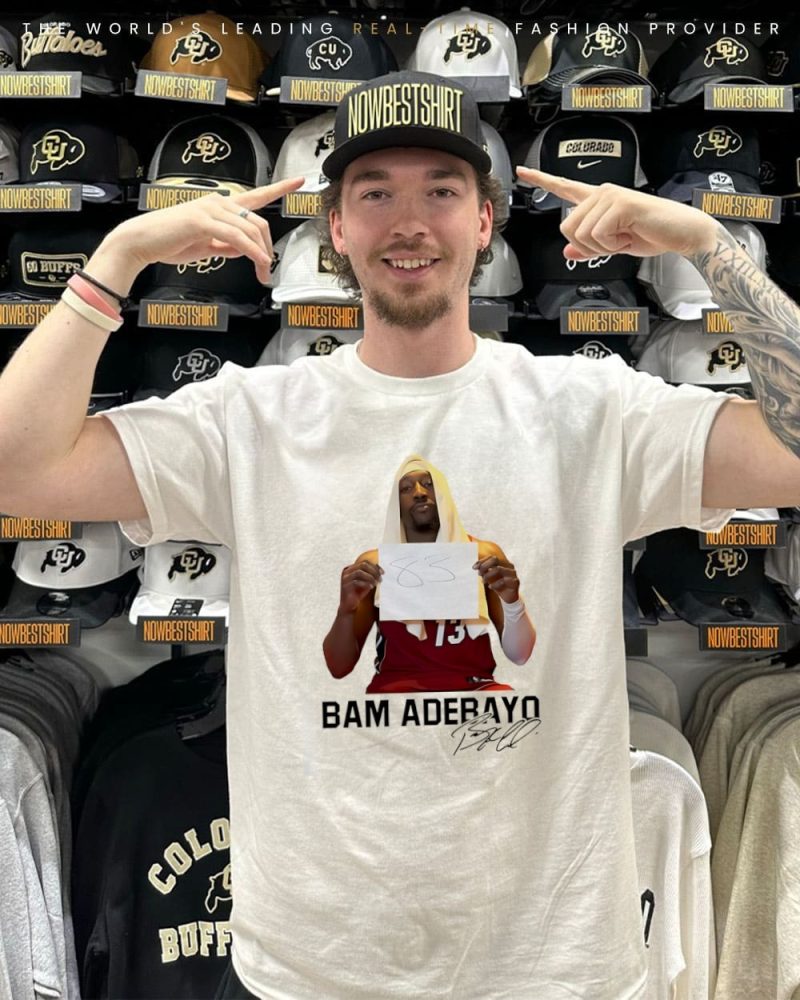 Bam Adebayo Drops 83 Points The Second Most Points Signature Shirt