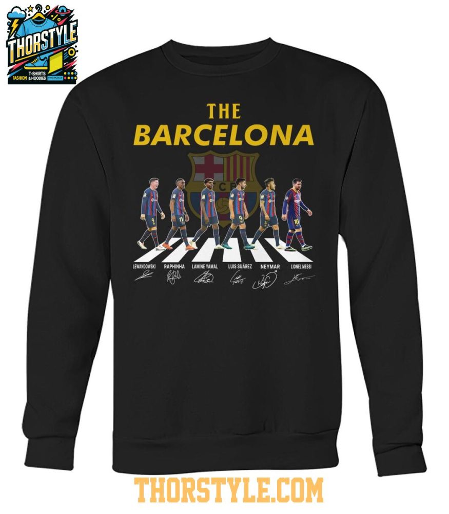 Barcelona La Liga 2025 Road Of The Champions The Barca T-Shirt - Image 2