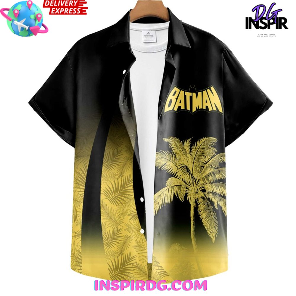 Batman Gotham Nights Special Edition Hawaiian Shirt - Image 2