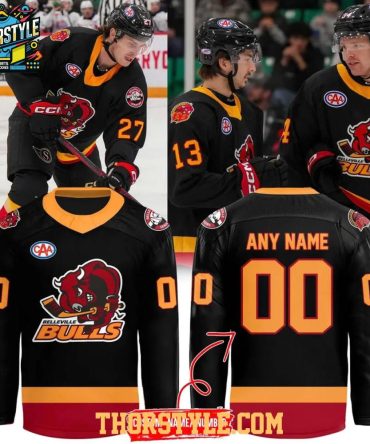 Belleville Senators Bulls Night 2026 Personalized Hockey Jersey