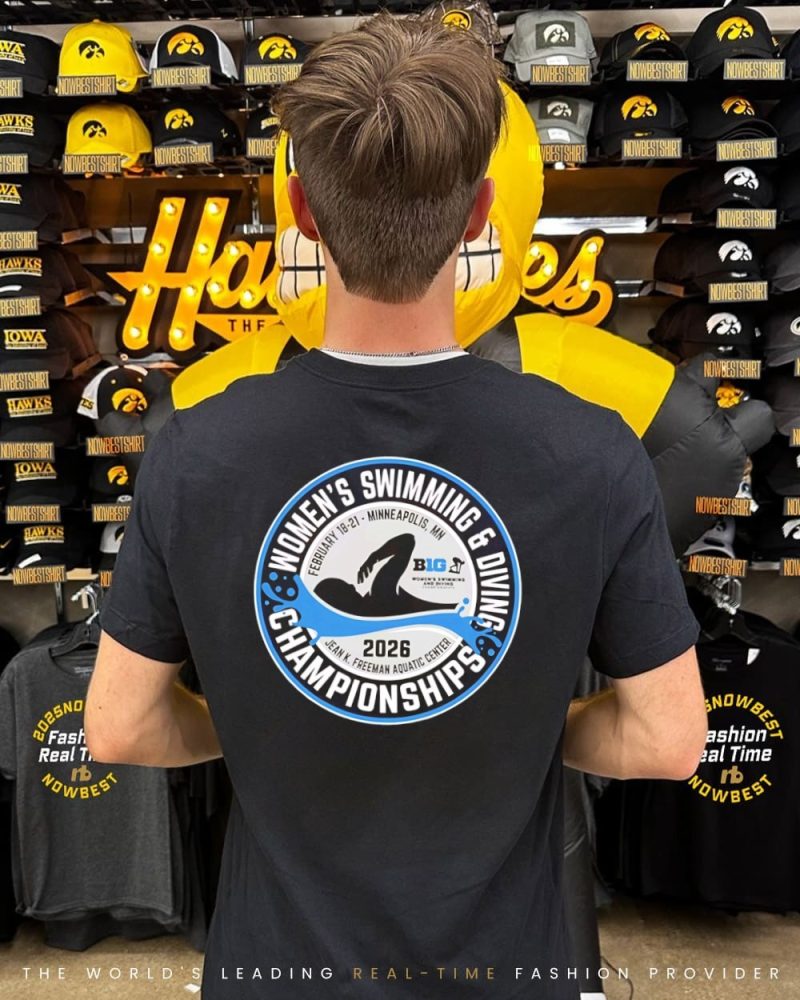 Big Ten 2026 Women'S Swimming & Diving Championships Shirt - Image 2