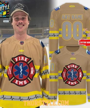 Biloxi Breakers First Responders Night 2026 Personalized Hockey Jersey