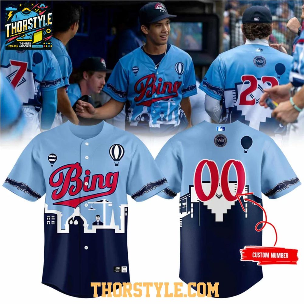 Binghamton Rumble Ponies Independence Day 2026 Personalized Baseball Jersey