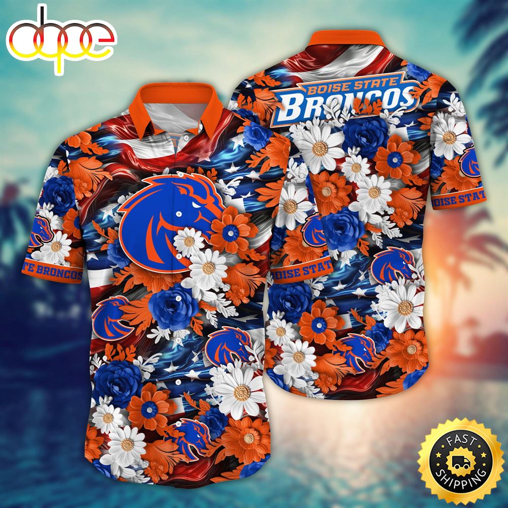 Boise State Broncos Ncaa1 Hawaii Shirt Independence Day