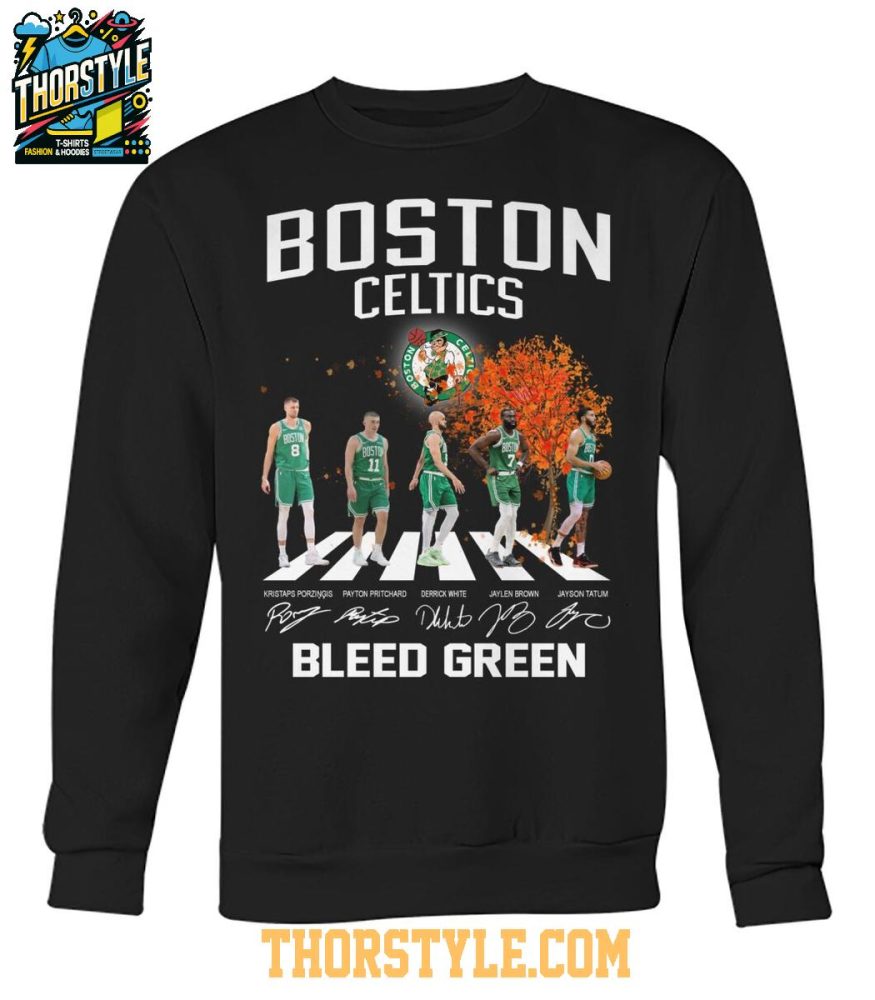Boston Celtics Nba Best Team Bleed Green 2025 Tshirt - Image 2