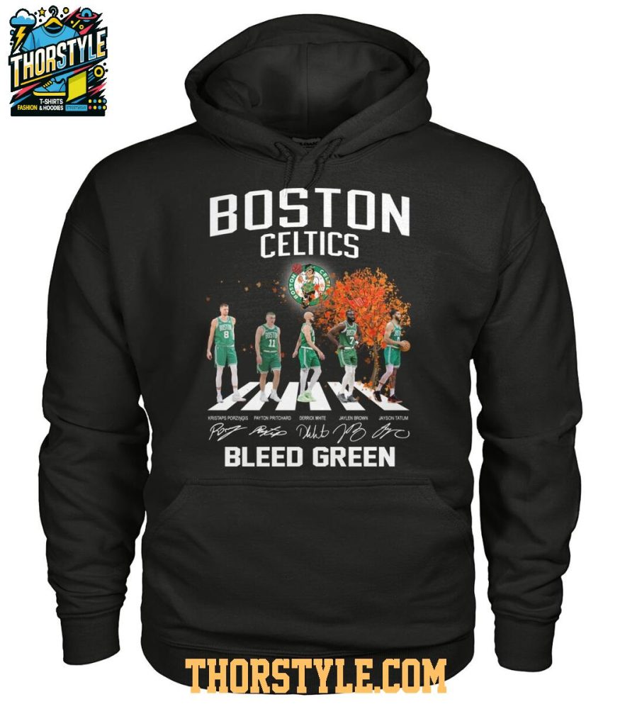 Boston Celtics Nba Best Team Bleed Green 2025 Tshirt - Image 3