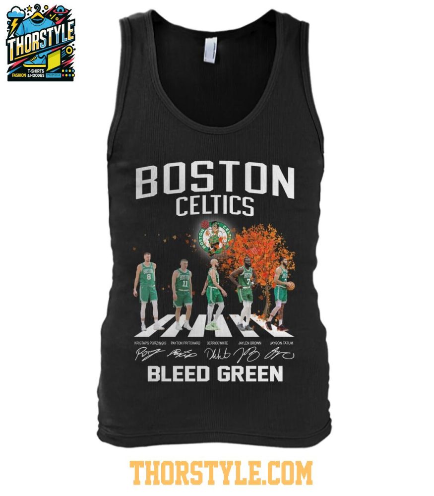 Boston Celtics Nba Best Team Bleed Green 2025 Tshirt - Image 5