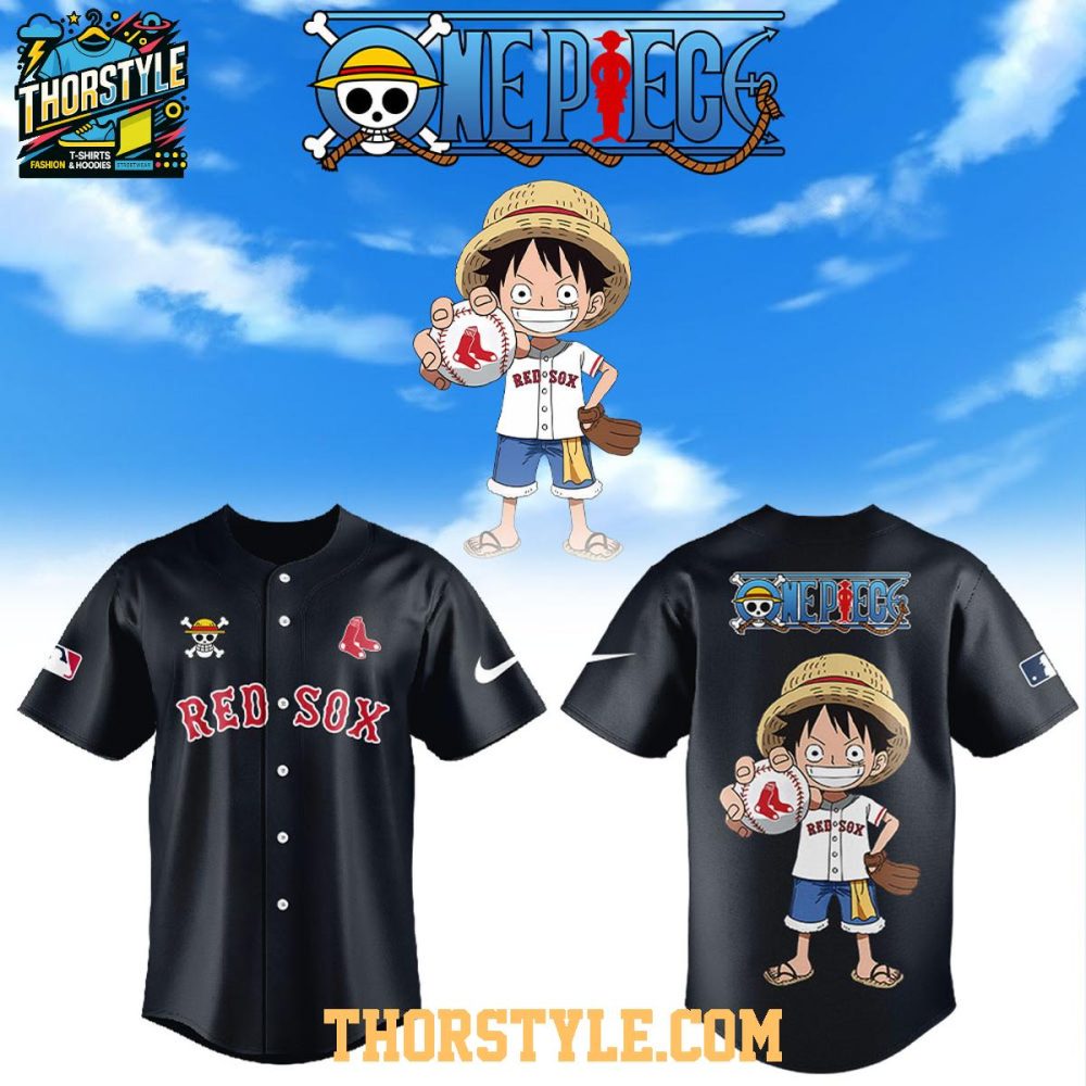 Boston Red Sox One Piece Night 2026 Celebration Baseball Jersey