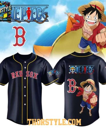 Boston Red Sox X One Piece Night 2026 Into The Grand Line Baseball Jersey