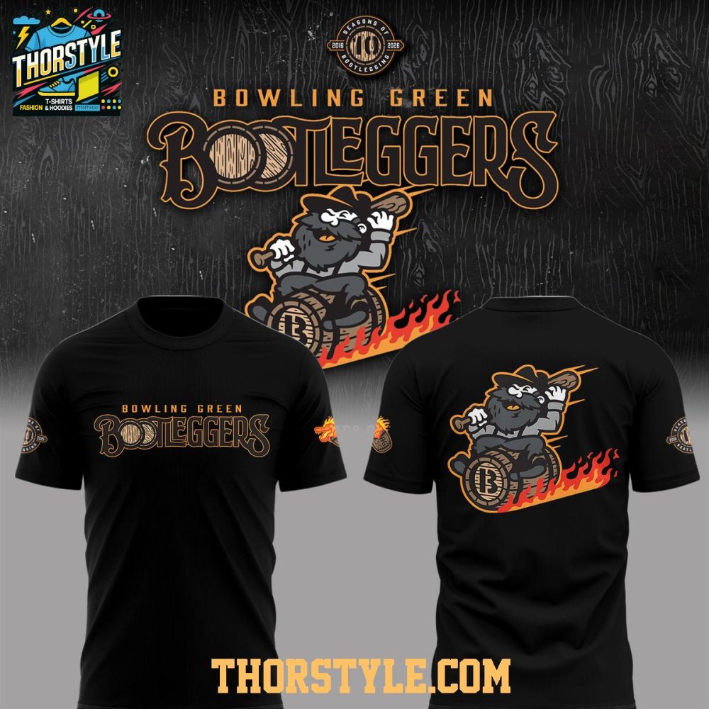 Bowling Green Hot Rods Bootlegger Anniversary 2026 Night Hoodie Shirts