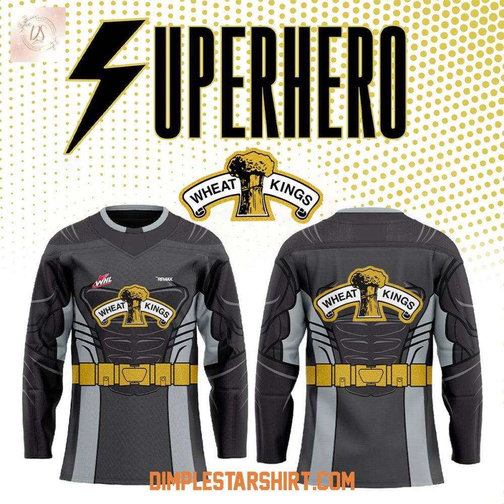 Brandon Wheat Kings Superhero Night 2025 Jersey