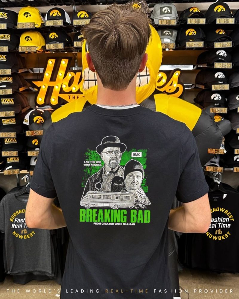 Breaking Bad Characters I Am The One Who Knocks Vintage Shirt - Image 2
