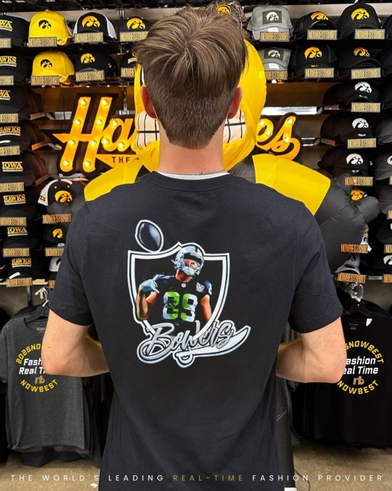 Brock Bowers Bb89 Las Vegas Raiders Shirt - Image 2
