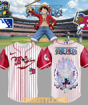 Bloomington Bison X One Piece Straw Hat Crew 2026 Baseball Jersey