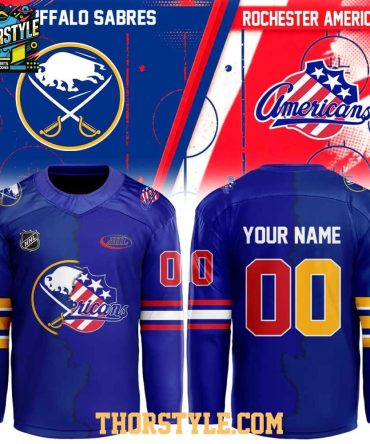 Buffalo Sabres X Rochester Americans Mashup Night 2026 Hockey Jersey
