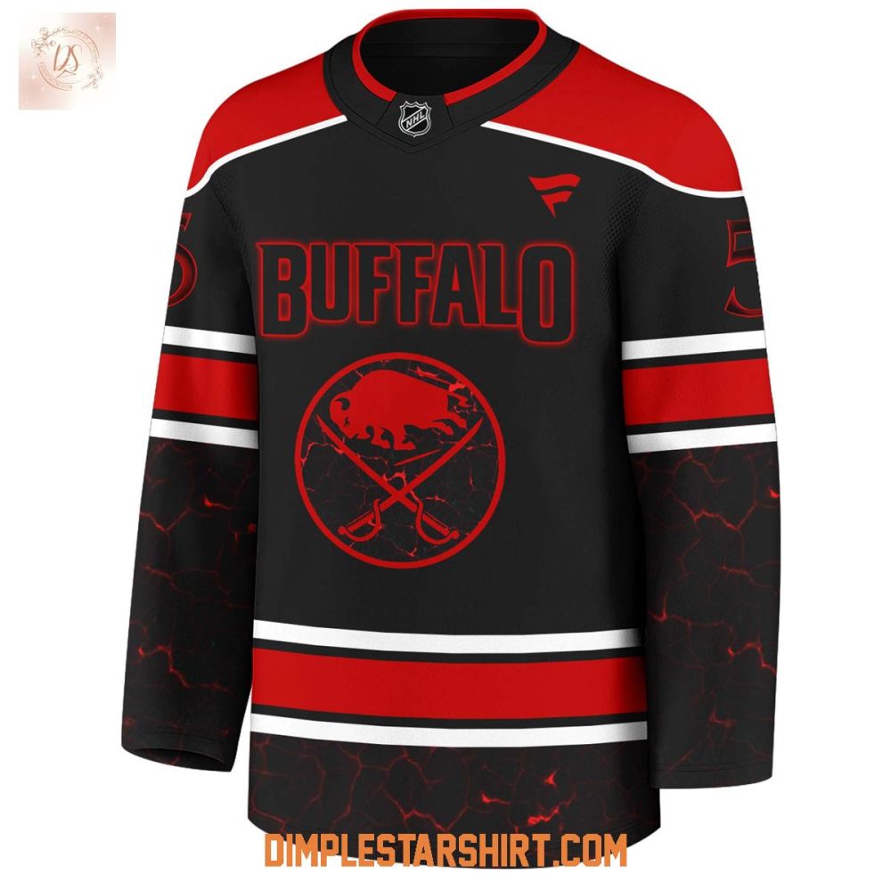 Buffalo Sabres X Stranger Things 5 One Last Adventure Jersey - Image 2