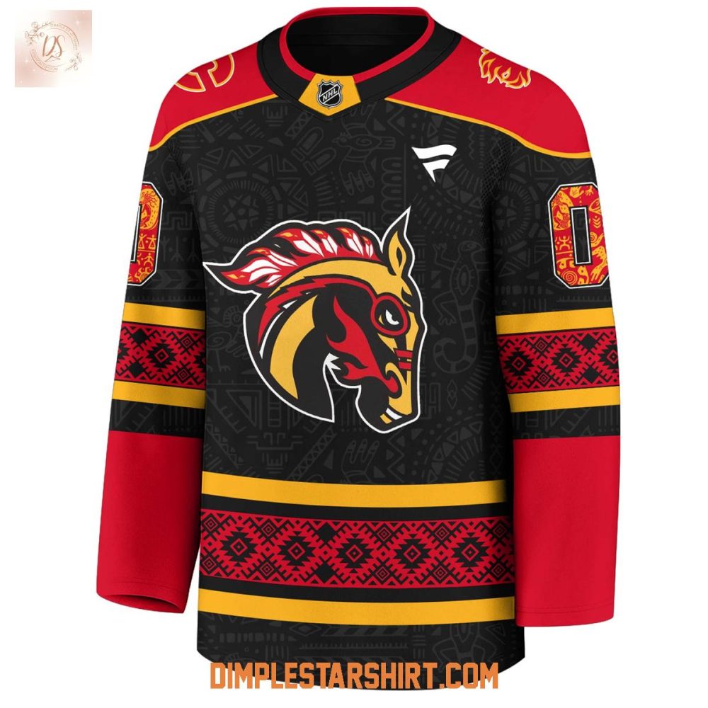 Calgary Flames Indigenous Peoples' Heritage Jersey - Image 2