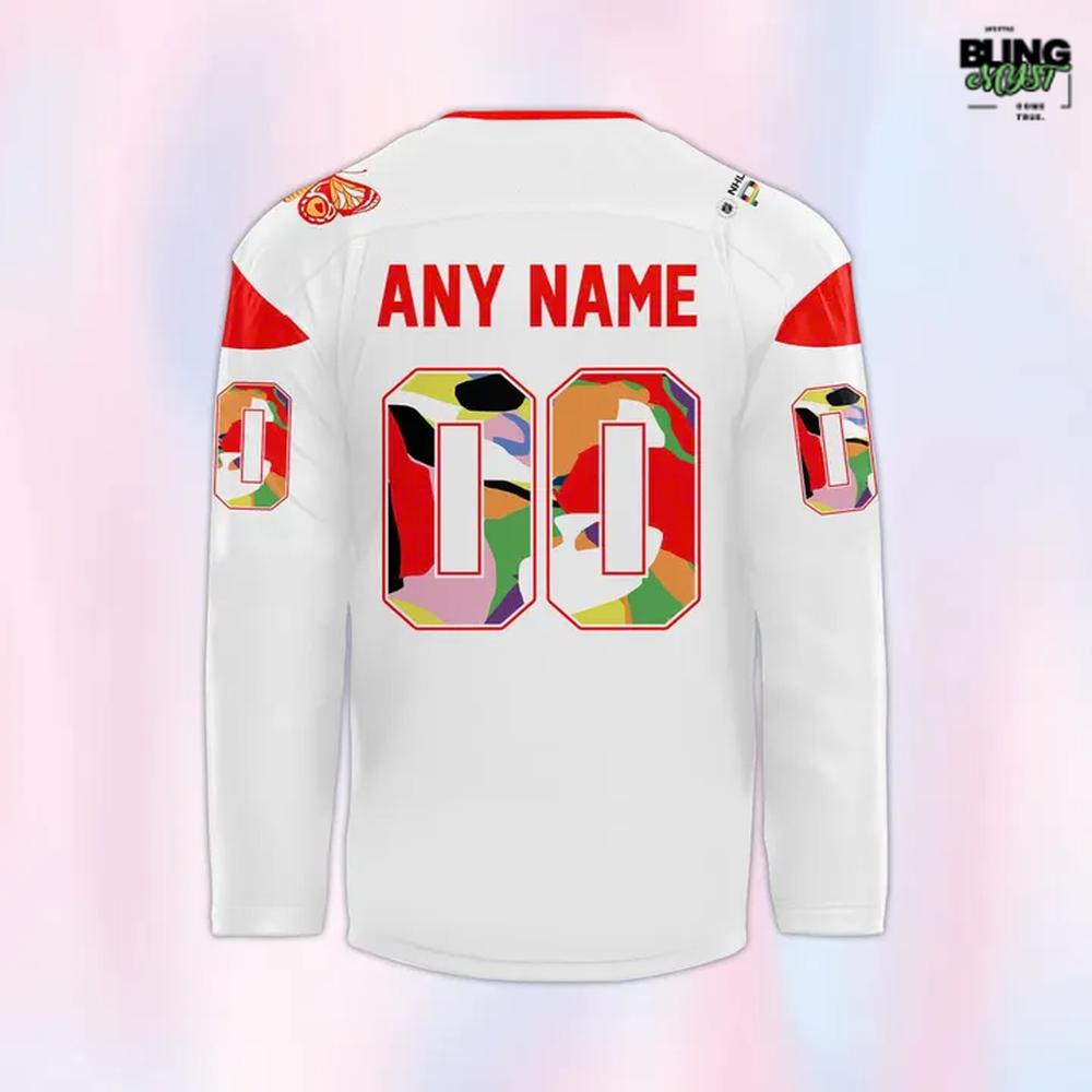 Calgary Flames Pride Night 2026 Hockey Jersey - Image 3