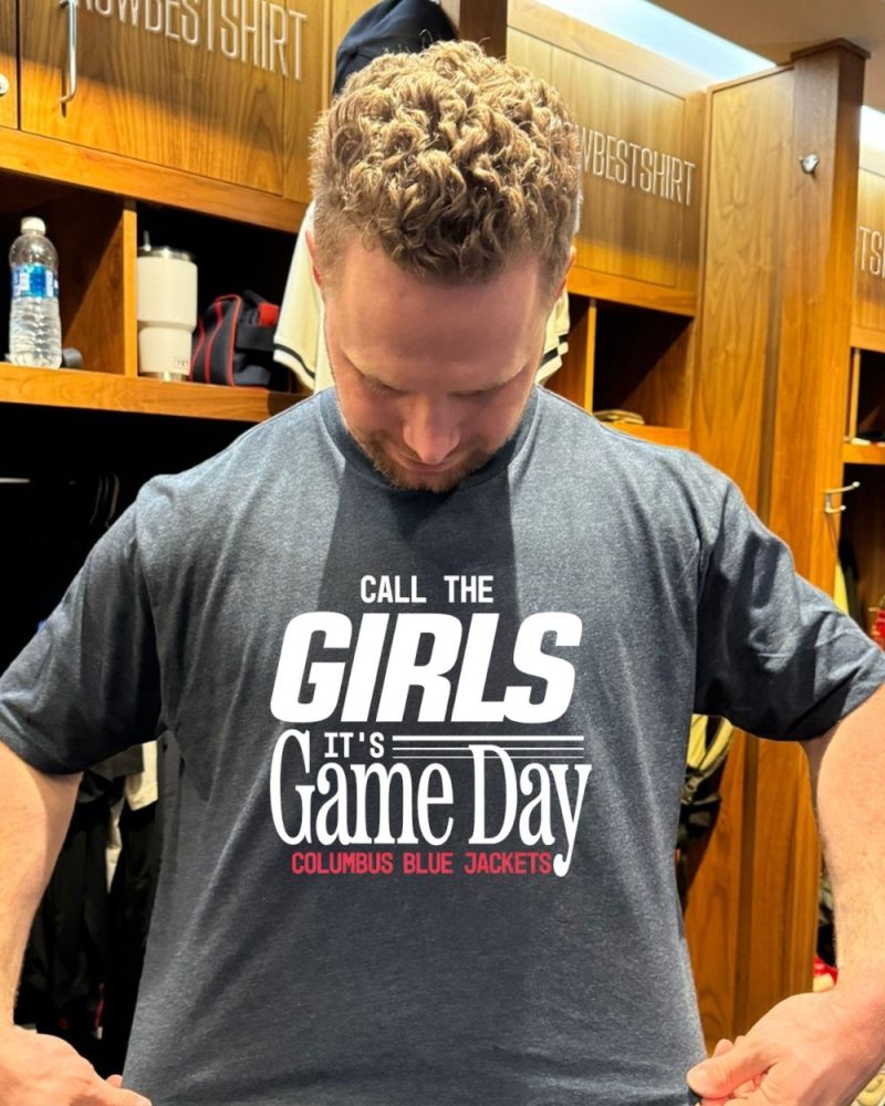 Call The Girls It'S Game Day Columbus Blue Jackets Shirt