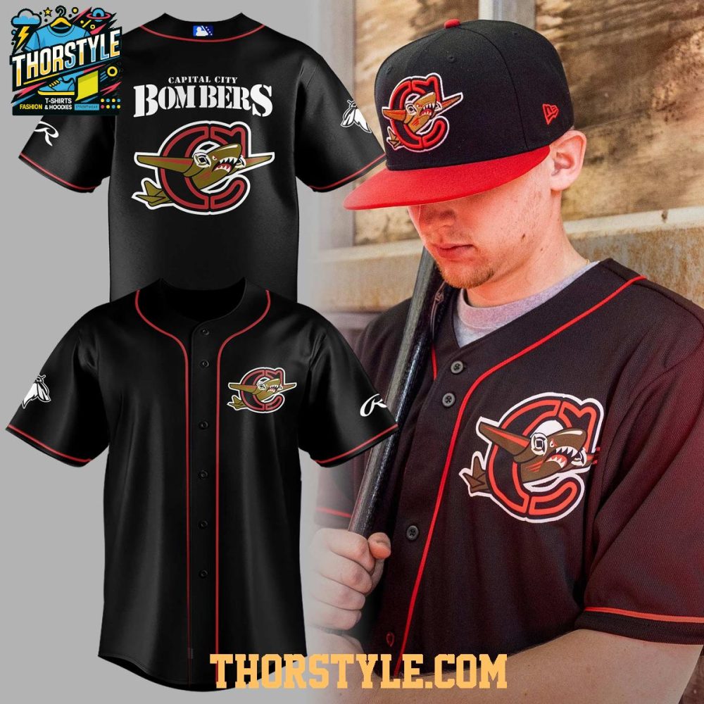 Capital City Bombers 2026 Classic Night Personalized Baseball Jersey