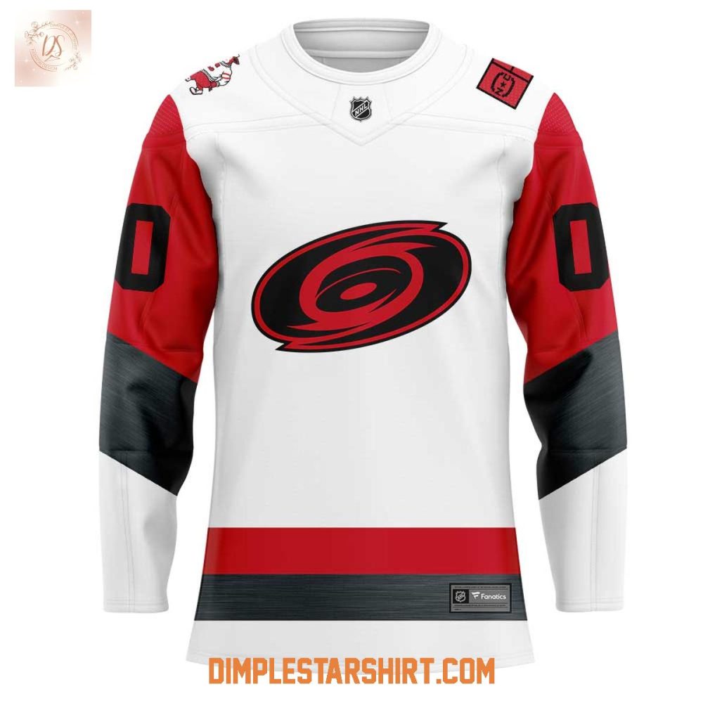 Carolina Hurricanes New Uniforms 2025 Hockey Jersey - Image 2