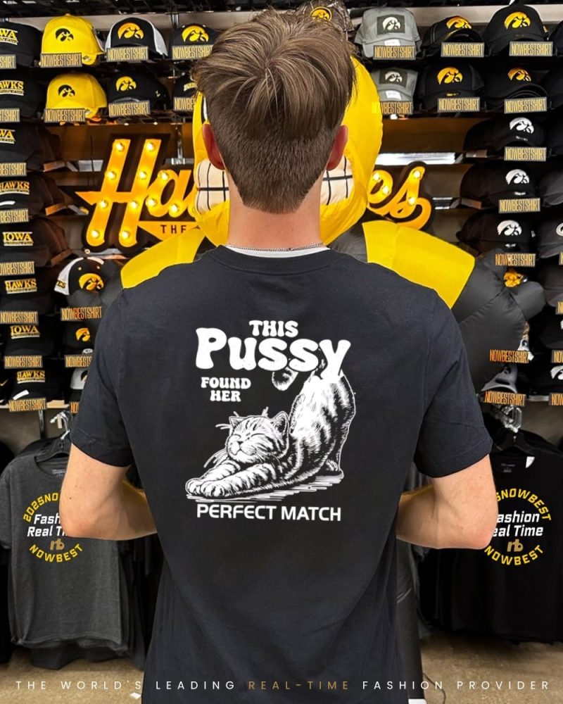 Cat This Pussy Found Her Perfect Match Shirt - Image 2