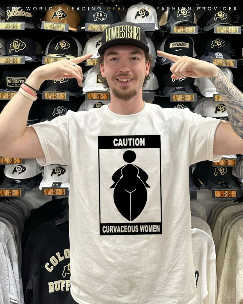 Caution Curvaceous Women Shirt