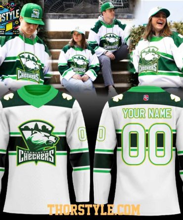 Charlotte Checkers St. Patrick'S Day 2026 Irish Personalized Hockey Jersey