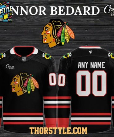 Chicago Blackhawks 2026 Connor Bedard Night Personalized Hockey Jersey
