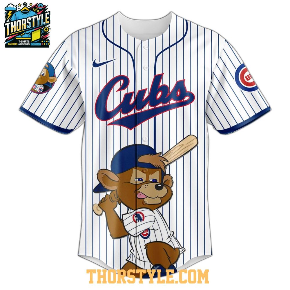 Chicago Cubs Clark The Cub 2025 Dare To Dream Big Baseball Jersey - Image 2