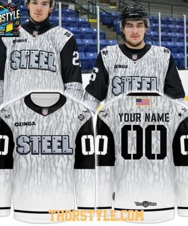 Chicago Steel Military Appreciation Night 2026 Personalized Hockey Jersey