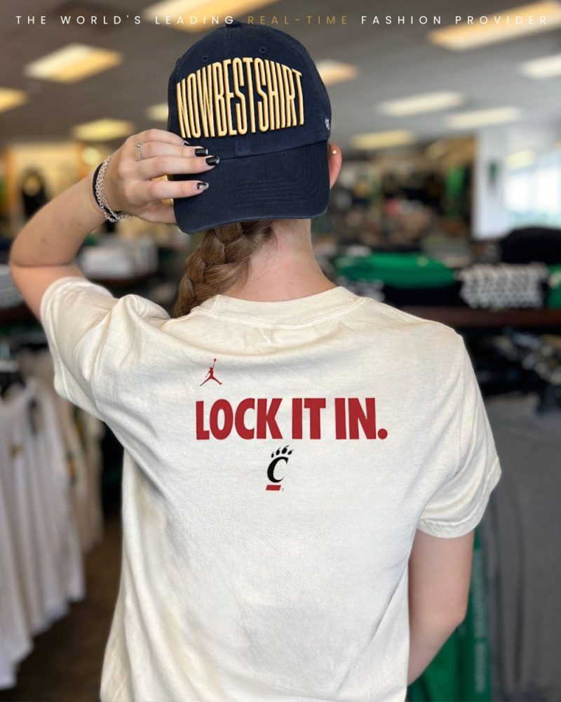 Cincinnati Bearcats Lock It In 2026 On-Court Bench Shirt - Image 2