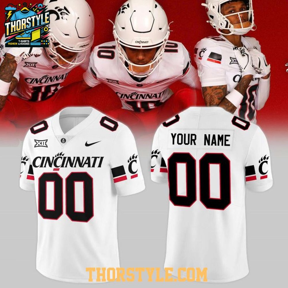Cincinnati Bearcats Rivalries 2025 Strength In Unity Personalized Football Jersey