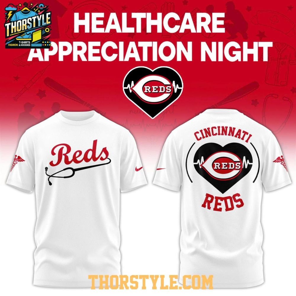 Cincinnati Reds Healthcare Appreciation Night 2026 X Mlb Hoodie Shirts