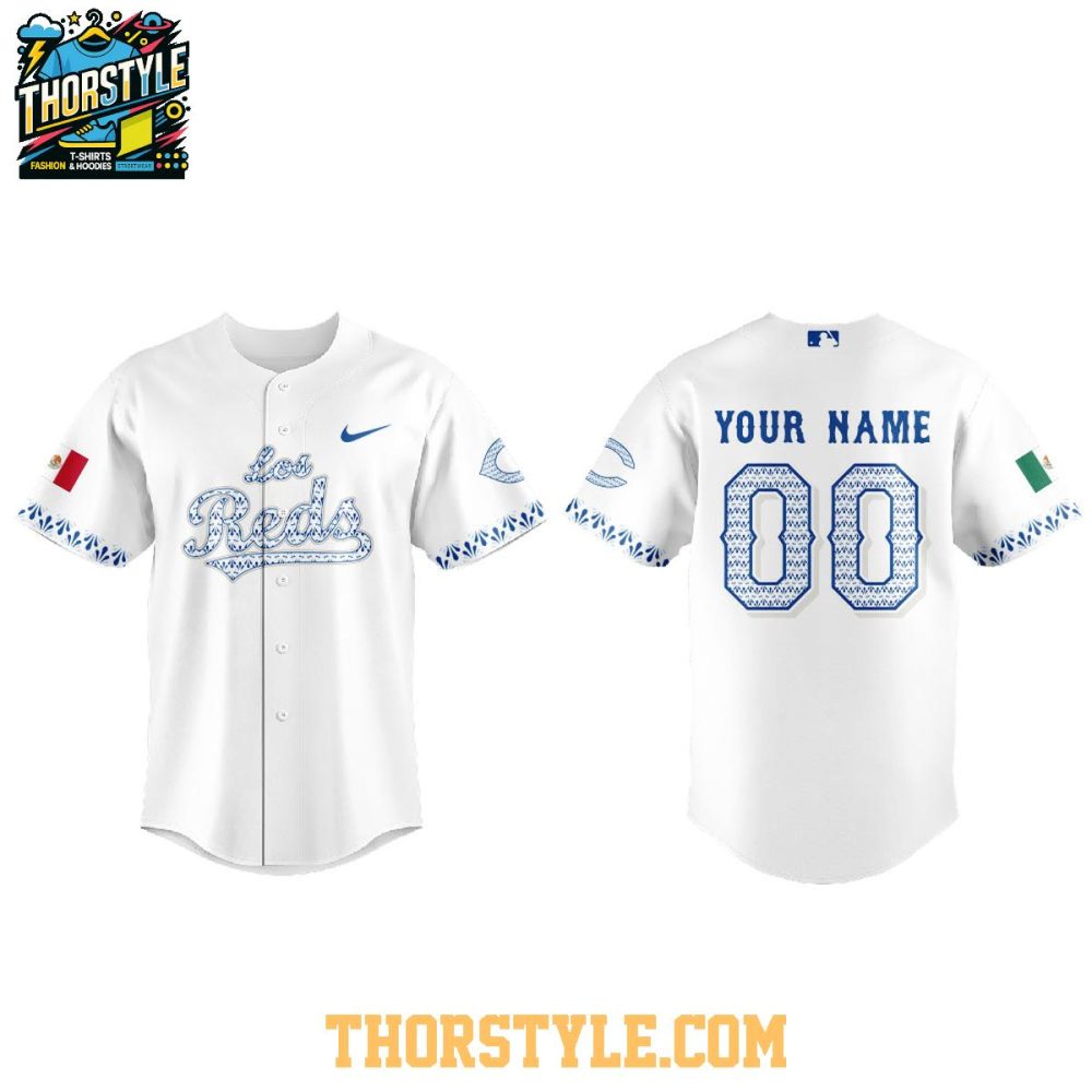 Cincinnati Reds X Mexican Heritage Night 2026 Los Reds Baseball Jersey - Image 2