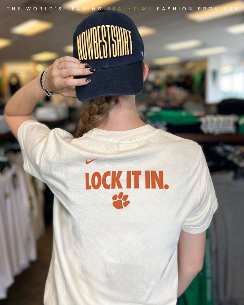 Clemson Tigers Lock It In 2026 On-Court Bench Shirt - Image 2