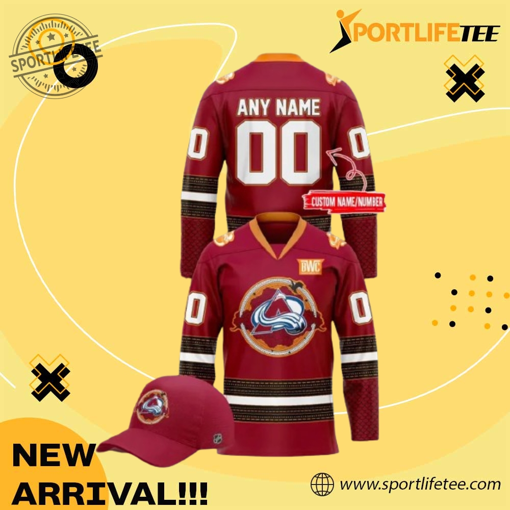 Colorado Avalanche Fourth Wing Night Hockey Jersey