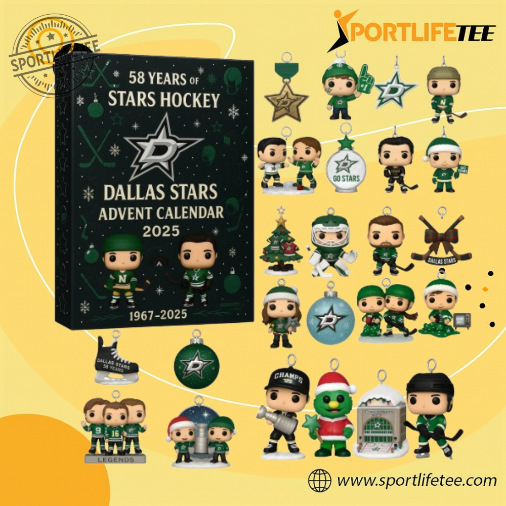 Dallas Stars Anniversary Advent Calendar Gift For Fans - Image 2