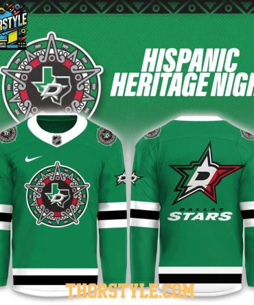 Dallas Stars Hispanic Heritage Night 2026 Noche Mexicana Personalized Hockey Jersey