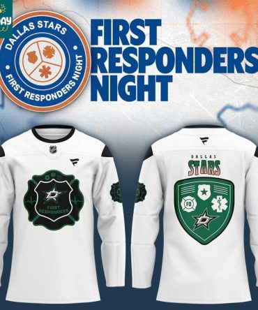 Dallas Stars X First Responders 2026 Night Hockey Jersey