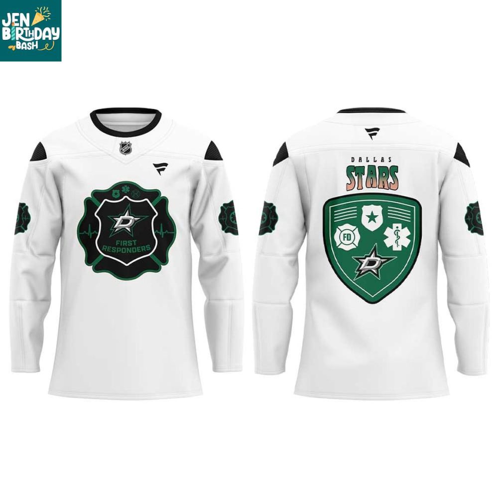 Dallas Stars X First Responders 2026 Night Hockey Jersey - Image 2