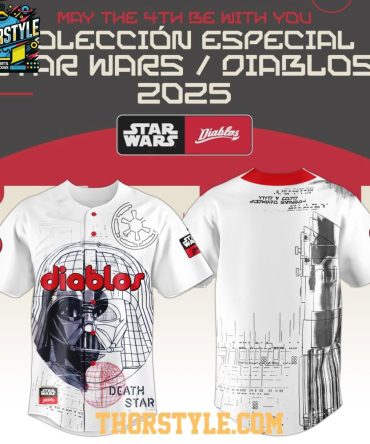 Diablos Rojos Del México Star War 2025 Memories Baseball Jersey