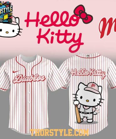 Diablos Rojos Del México Hola Gatita Hello Kitty 2025 One Team Baseball Jersey