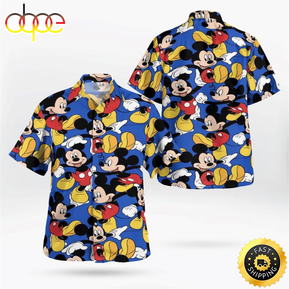 Disney Mickey Disney Mickey Gift Hawaiian Shirt