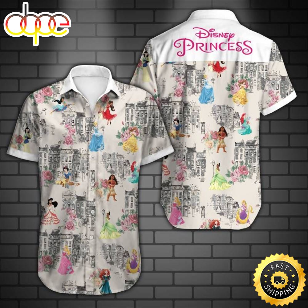 Disney Princess Disney Movie Hawaiian Shirt